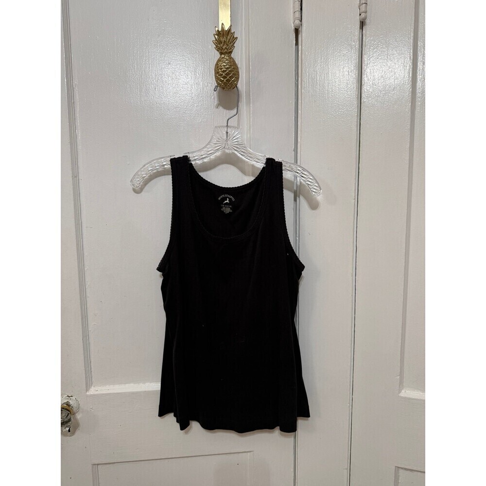 White stag Tee women’s size large black tank top